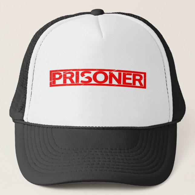 Gorra De Camionero Sello de prisionero (Anverso)