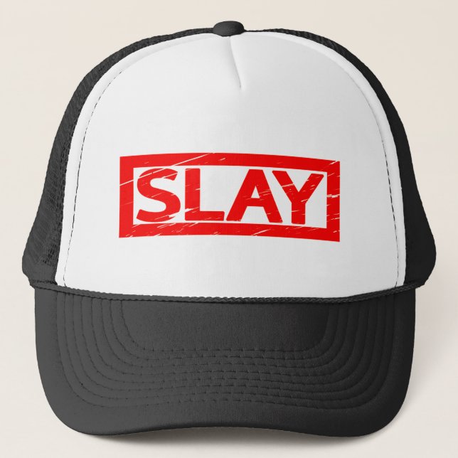 Gorra De Camionero Sello de Slay (Anverso)