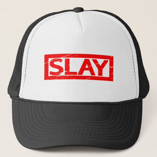 Gorra De Camionero Sello de Slay (Anverso)