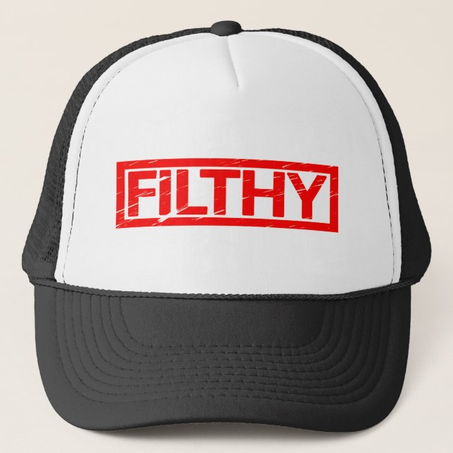 Gorra De Camionero Sello de suciedad (Anverso)