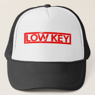 Gorra De Camionero Sello de tecla baja