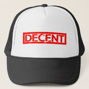 Gorra De Camionero Sello Decente