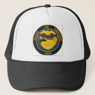 Gorra De Camionero Sello del estado de Oregon