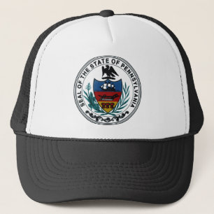 Gorra De Camionero Sello del estado de Pennsylvania