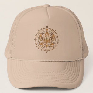 Gorra De Camionero Sello del Fénix Dorado