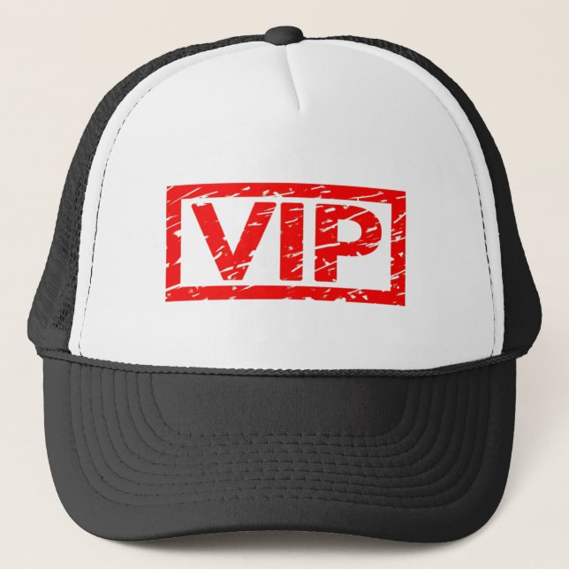 Gorra De Camionero Sello del VIP (Anverso)