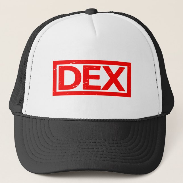 Gorra De Camionero Sello Dex (Anverso)
