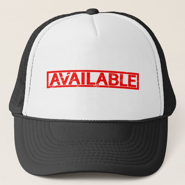 Gorra De Camionero Sello disponible (Anverso)