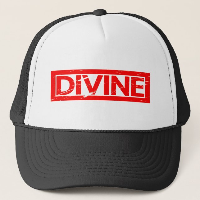 Gorra De Camionero Sello divino (Anverso)