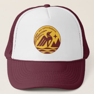 Gorra De Camionero Sello estatal de Minnesota en colores de Gophers