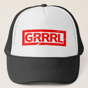 Gorra De Camionero Sello Grrrl