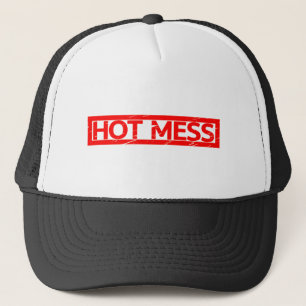 Gorra De Camionero Sello Hot Mess