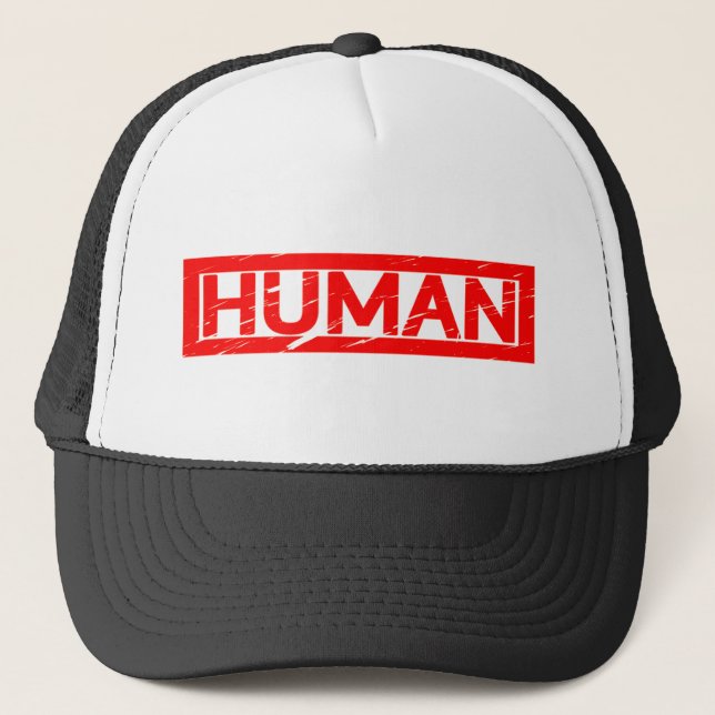 Gorra De Camionero Sello humano (Anverso)