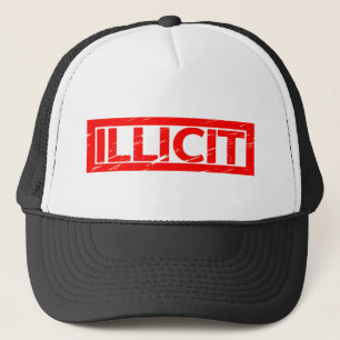 Gorra De Camionero Sello ilícito