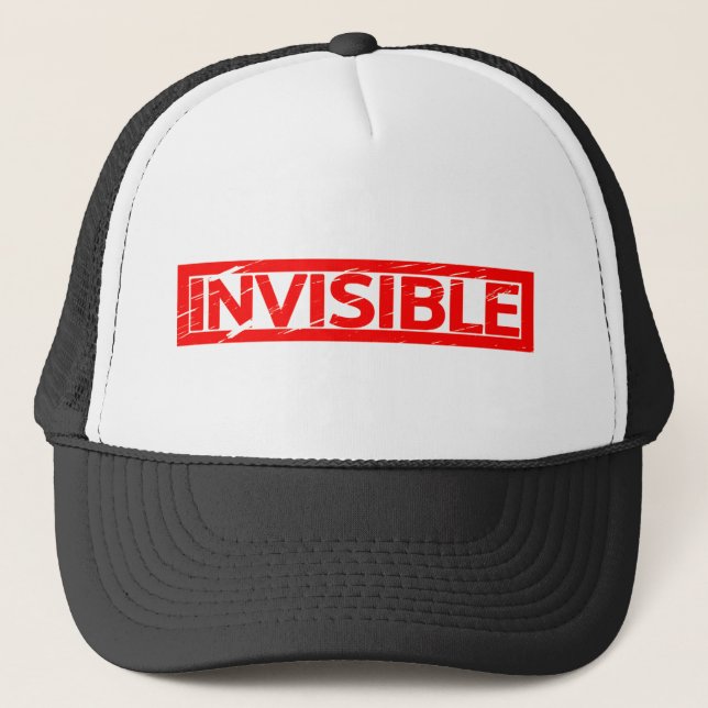Gorra De Camionero Sello invisible (Anverso)