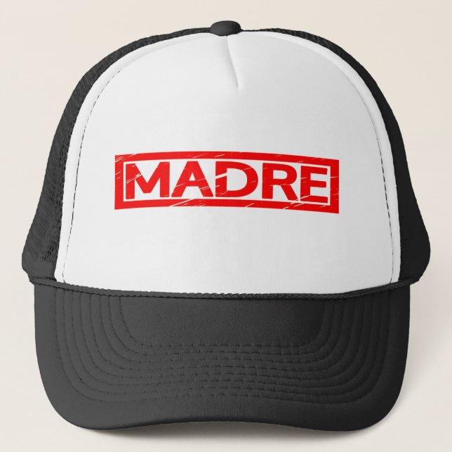Gorra De Camionero Sello Madre (Anverso)
