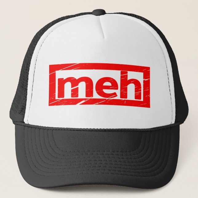 Gorra De Camionero Sello Meh (Anverso)