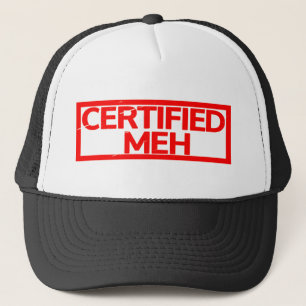 Gorra De Camionero Sello Meh certificado