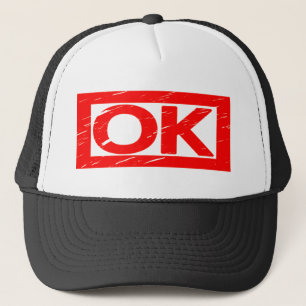 Gorra De Camionero Sello OK