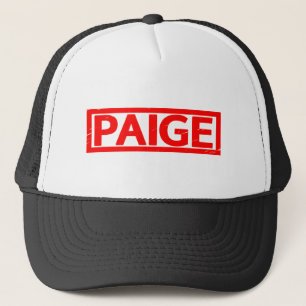 Gorra De Camionero Sello Paige