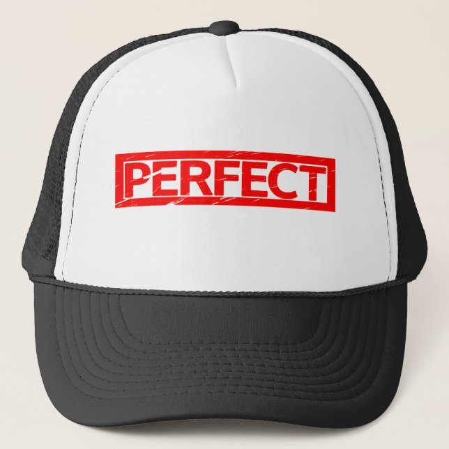 Gorra De Camionero Sello perfecto (Anverso)