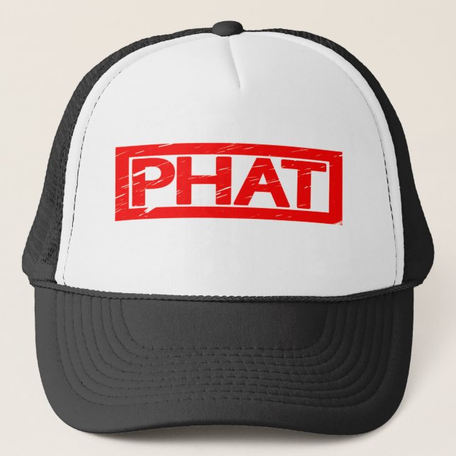Gorra De Camionero Sello Phat (Anverso)