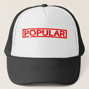 Gorra De Camionero Sello popular