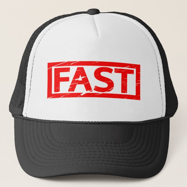 Gorra De Camionero Sello rápido (Anverso)