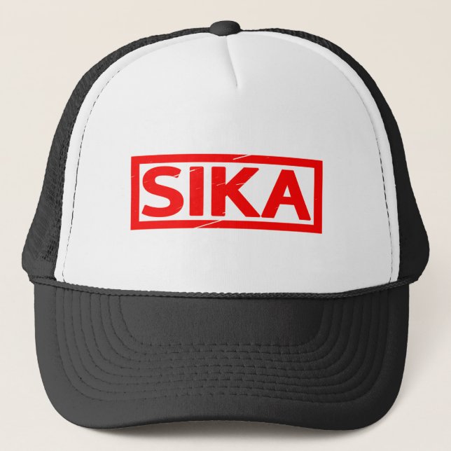 Gorra De Camionero Sello Sika (Anverso)