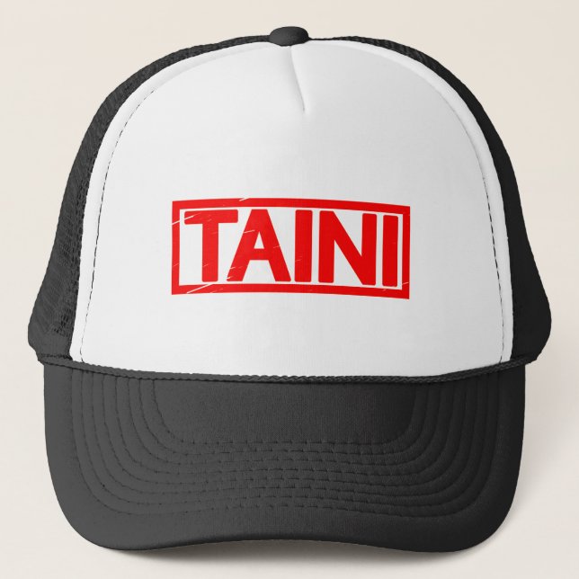 Gorra De Camionero Sello Taini (Anverso)