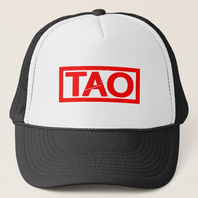 Gorra De Camionero Sello Tao (Anverso)