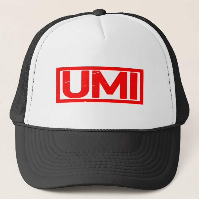 Gorra De Camionero Sello Umi (Anverso)