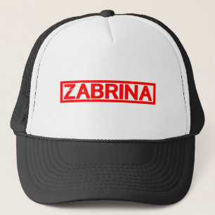 Gorra De Camionero Sello Zabrina