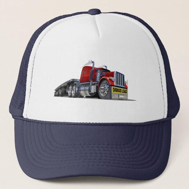 Gorra De Camionero semi-camión personalizado (Anverso)
