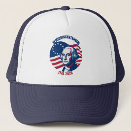 Gorra De Camionero Semiquincentennial George Washington Hat