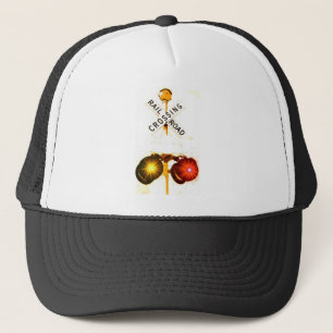 Gorra De Camionero Señales de travesía amarillas y rojas de