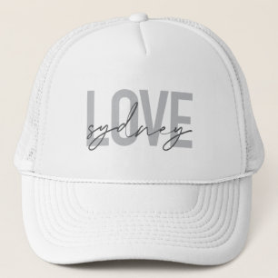 Gorra De Camionero Sencillo, moderno, fresco, de diseño urbano Love S