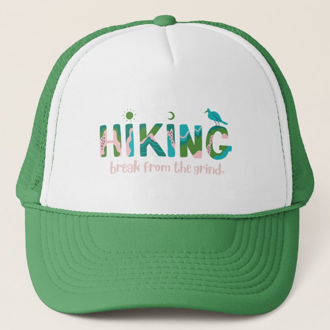 Gorra De Camionero Senderismo 2 HAT (Anverso)