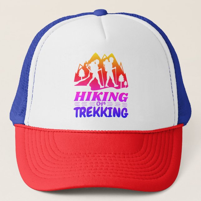 Gorra De Camionero Senderismo o senderismo (Anverso)