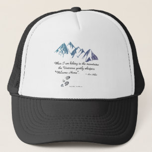 Gorra De Camionero Senderismo por las montañas Susurros Universos Bie