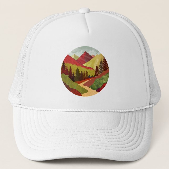 Gorra De Camionero Sendero Al Cielo (Anverso)