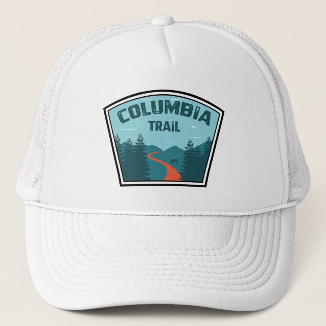 Gorra De Camionero Sendero Columbia Nueva Jersey (Anverso)
