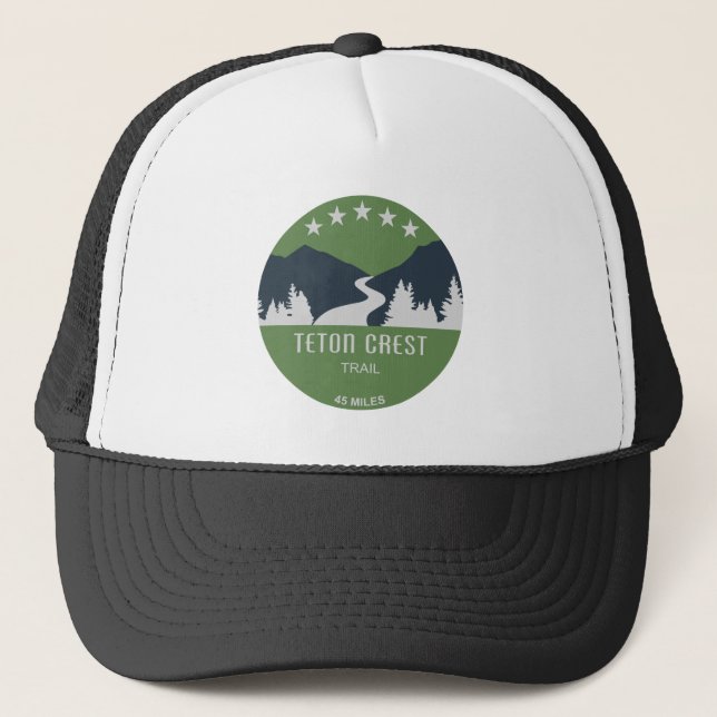 Gorra De Camionero Sendero de la Cresta Teton (Anverso)