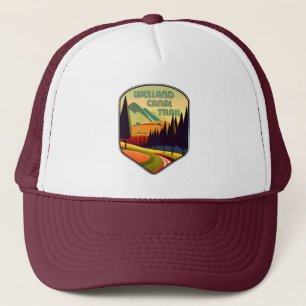 Gorra De Camionero Sendero del Canal de Welland Ontario Canadá Colore