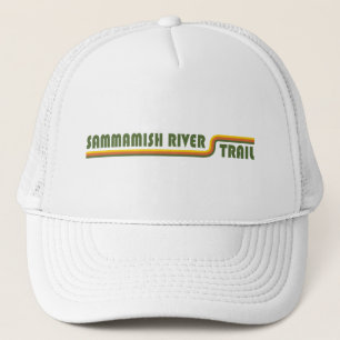 Gorra De Camionero Sendero del río Sammamish Washington