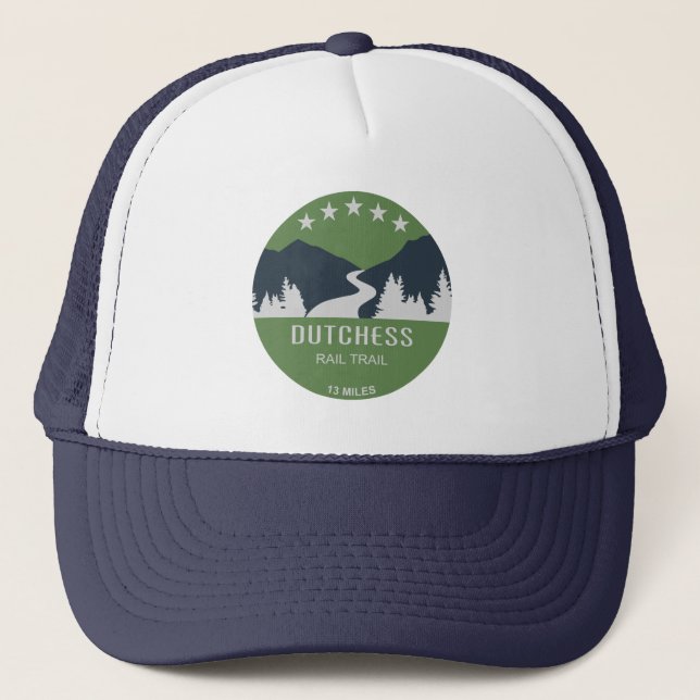 Gorra De Camionero Sendero ferroviario de Dutchess (Anverso)