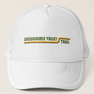Gorra De Camionero Sendero por el Valle de Snoqualmie Estado de Washi