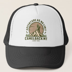 Gorra De Camionero Sendero Retro Camelback Montaña Sunset T-Shirt