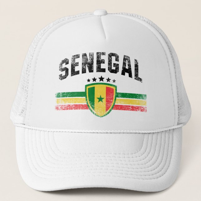 Gorra De Camionero Senegal (Anverso)