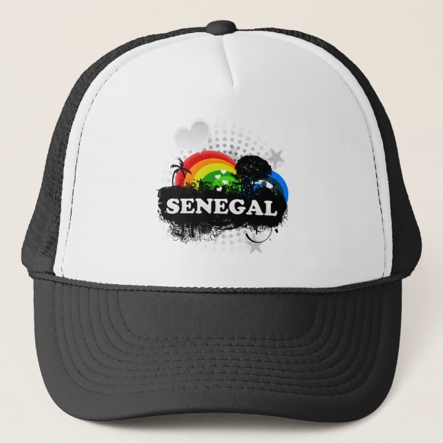 Gorra De Camionero Senegal con sabor a fruta lindo (Anverso)